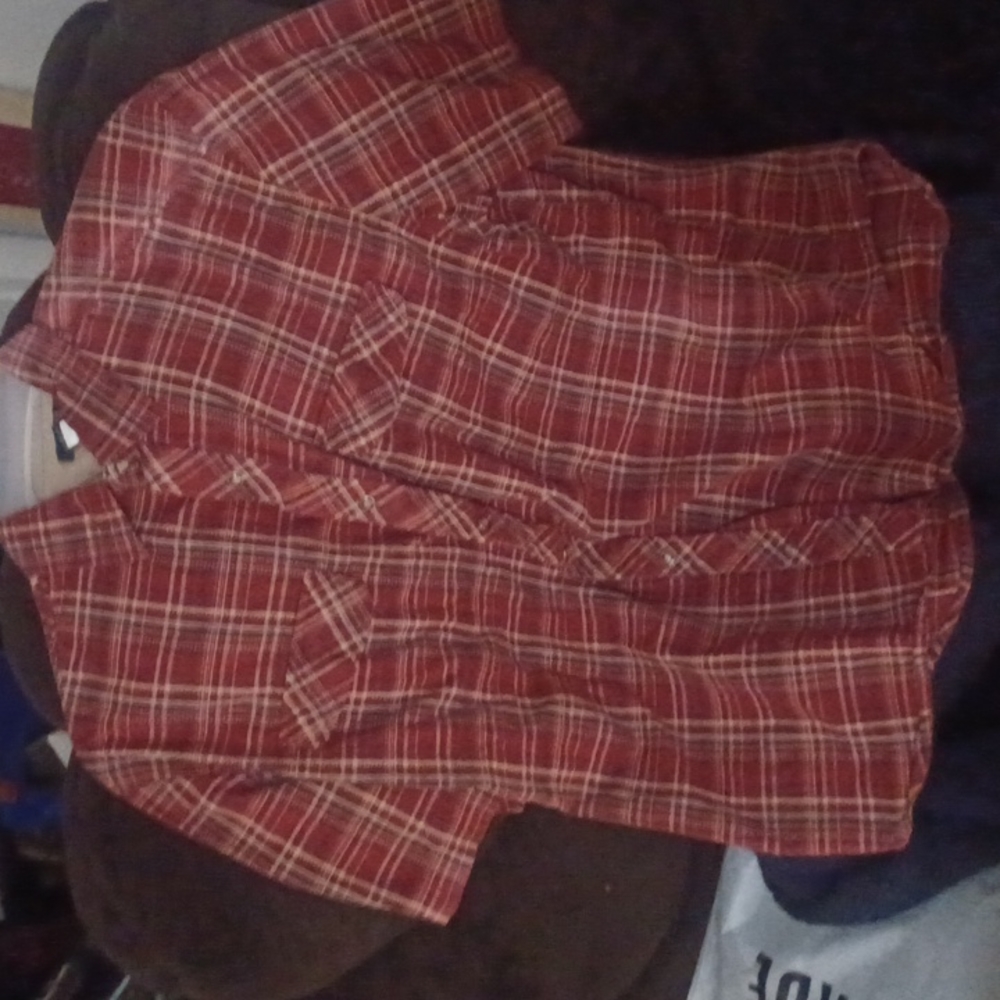 Vintage pearl snap shirt